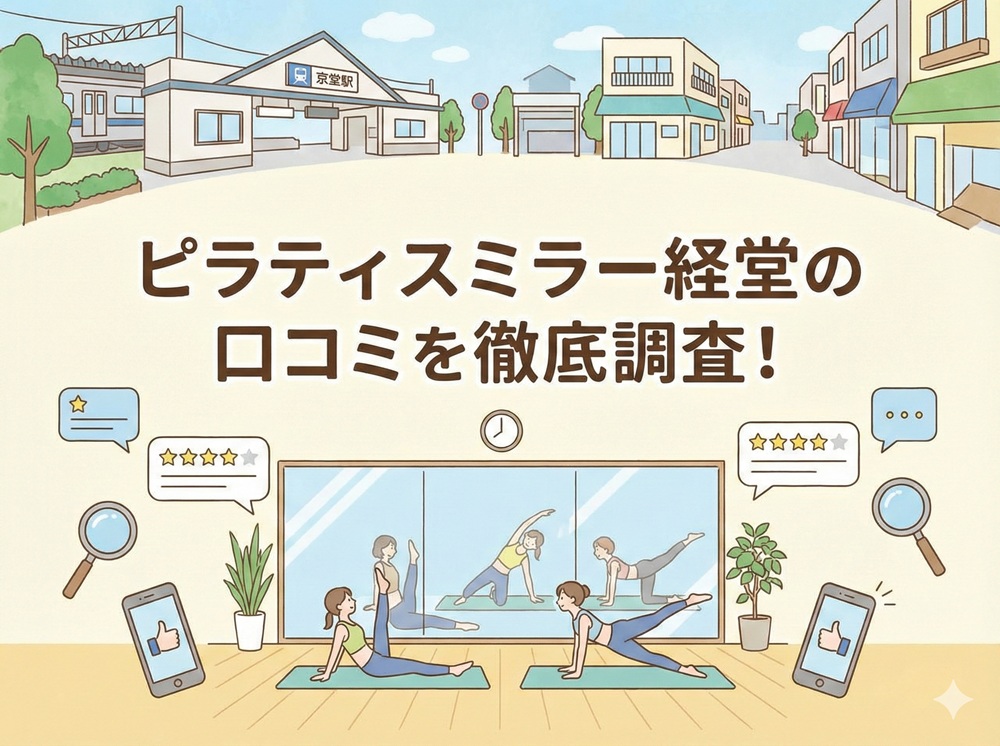 ピラティスミラー 経堂 口コミ 評判 料金 体験レッスン 比較 安い マシンピラティス コナミスポーツ株式会社