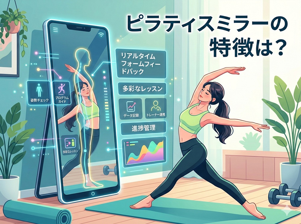 ピラティスミラーの特徴は？