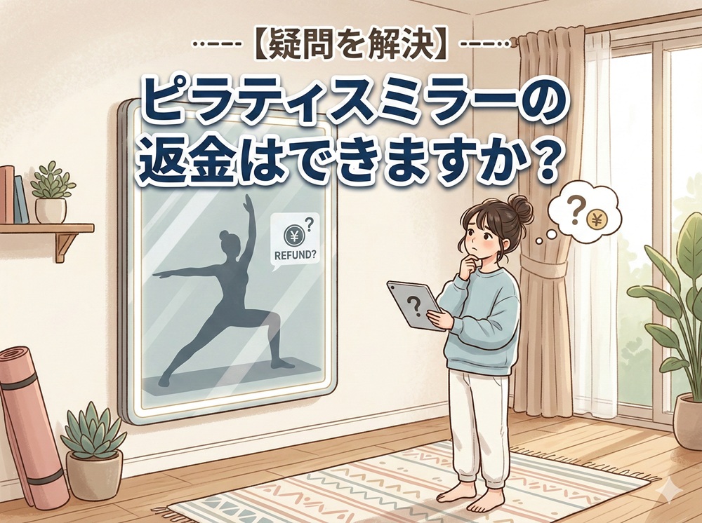 ピラティスミラーの返金はできますか？