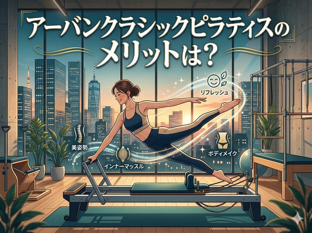 アーバンクラシックピラティスのメリットは？