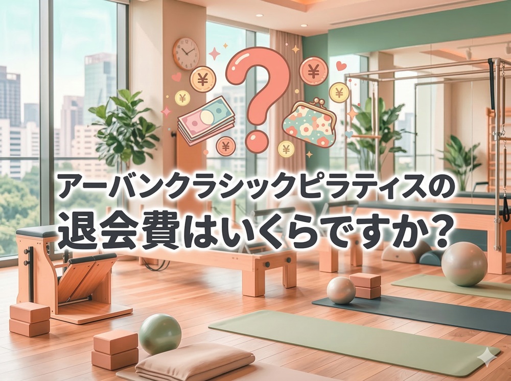 アーバンクラシックピラティスの退会費はいくらですか？
