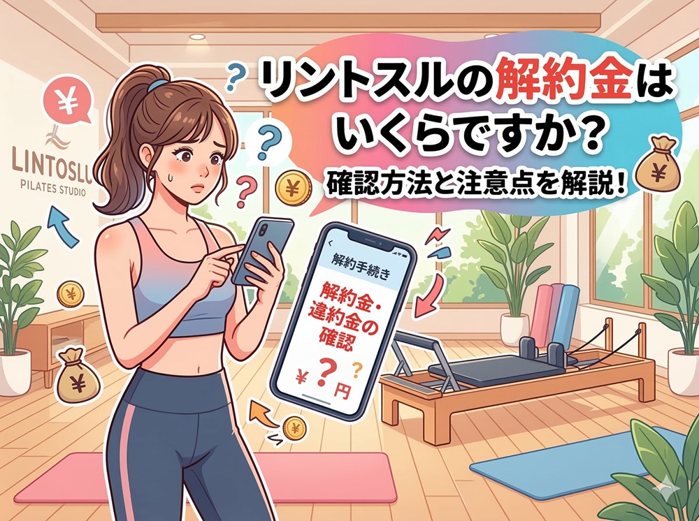 リントスルの解約金はいくらですか？
