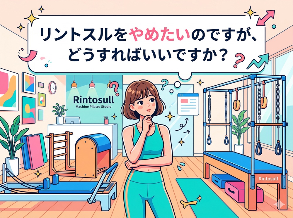 リントスルをやめたいのですが、どうすればいいですか？