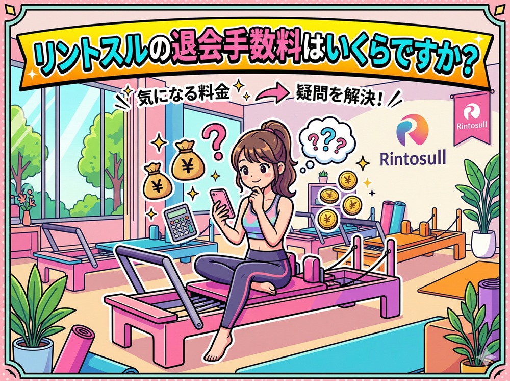 リントスルの退会手数料はいくらですか？