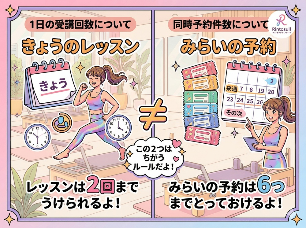 リントスルは1日に何回受講できますか？