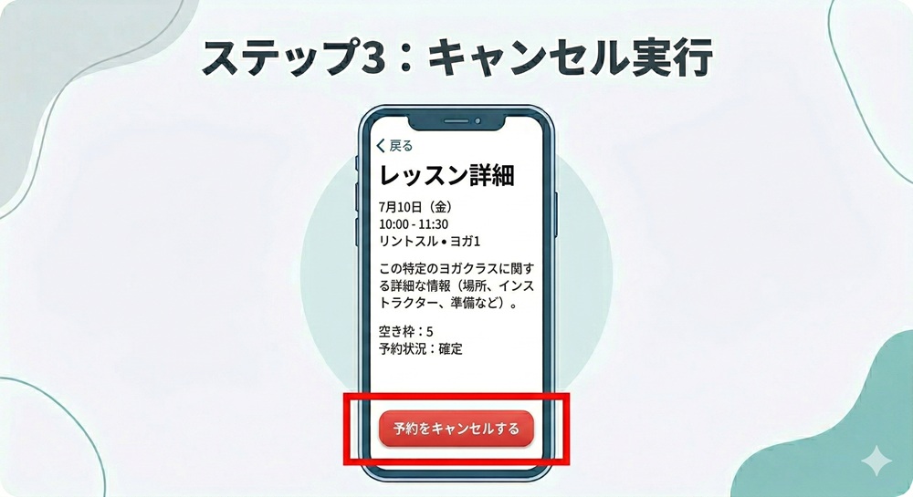 リントスルのキャンセルルールは？