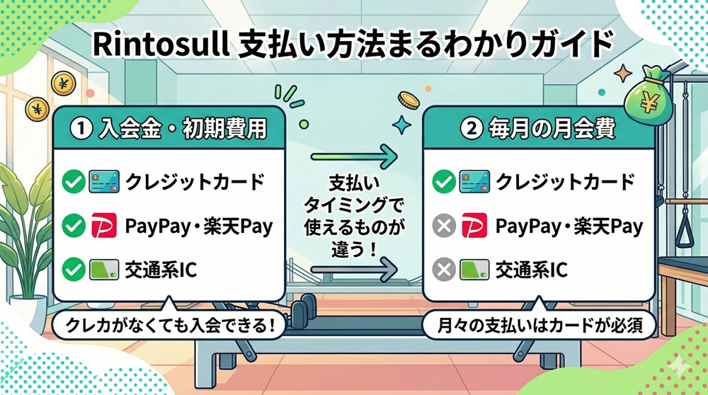 リントスルは現金払いはできますか？