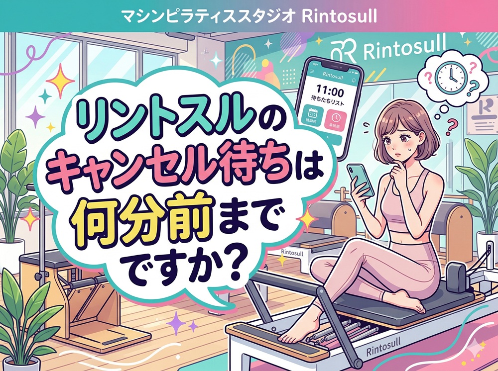 リントスルのキャンセル待ちは何分前までですか？