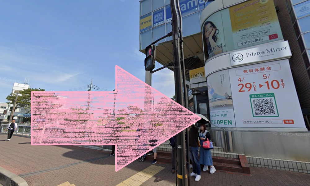 ピラティスミラー 夙川 アクセス 行き方 口コミ 評判 料金 体験レッスン 比較 安い マシンピラティス コナミスポーツ株式会社