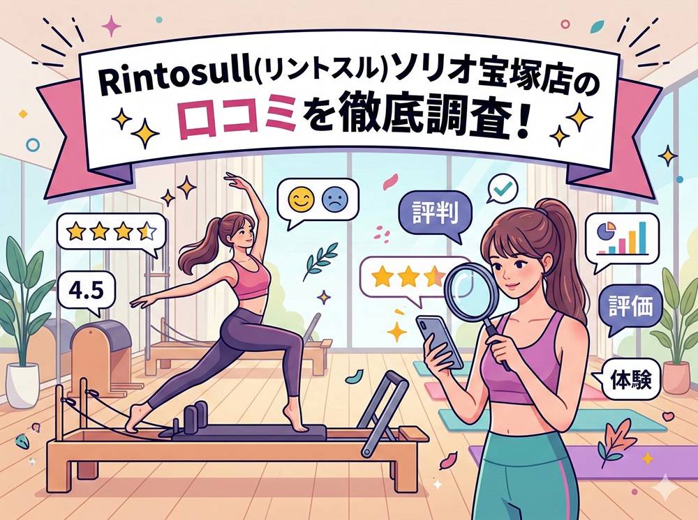 Rintosull ソリオ宝塚店 リントスル 口コミ 評判 料金 体験レッスン 比較 安い マシンピラティス 株式会社LAVA International