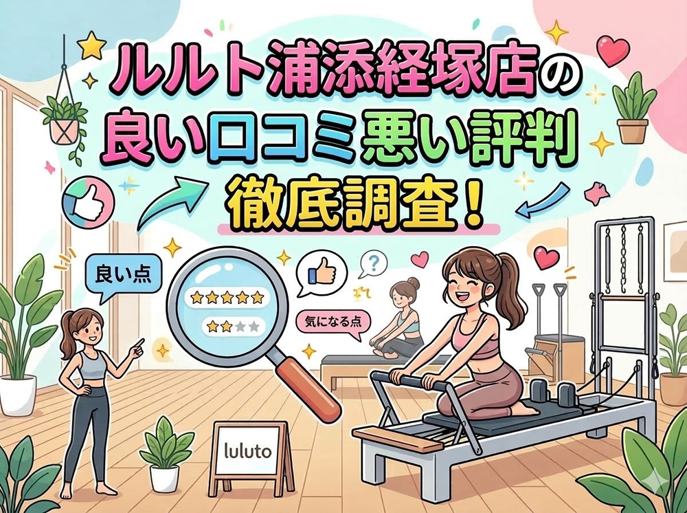 ルルト 浦添経塚店 口コミ 評判 料金 体験レッスン 比較 安い マシンピラティス 株式会社理学ボディ