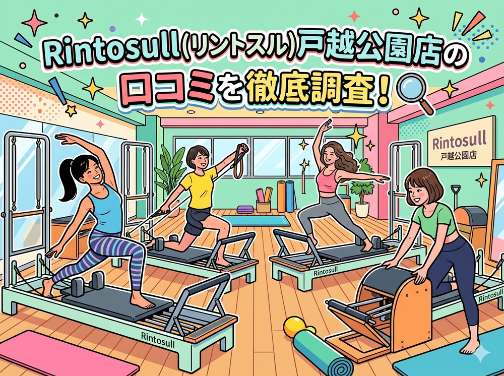 Rintosull 戸越公園店 リントスル 口コミ 評判 料金 体験レッスン 比較 安い マシンピラティス 株式会社LAVA International